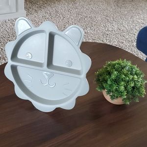 BUNDLE | 10 Kids' Lion Plastic Plates